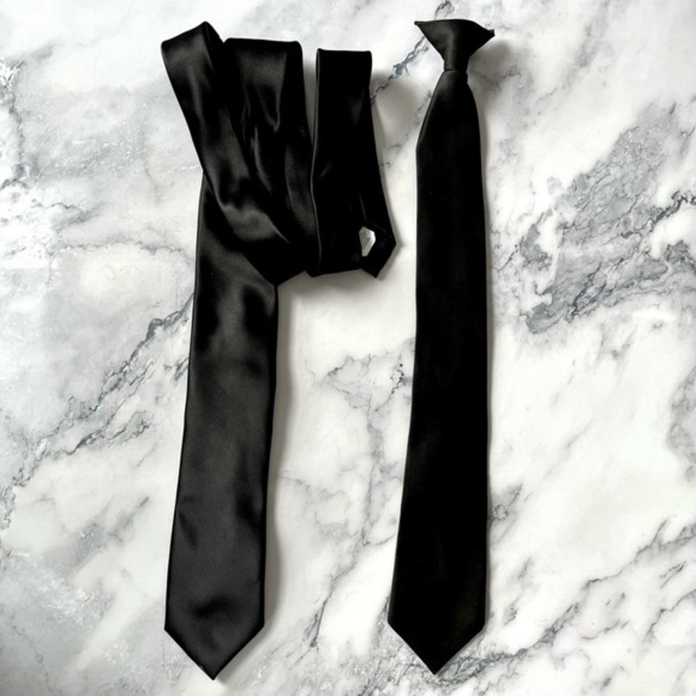 Bundle: Two Good‎ Quality Black Ties